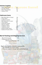 Load image into Gallery viewer, Jumbo Supreme "50/50" Barrel -(non meat - meat)