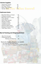 Load image into Gallery viewer, Jumbo Value "50/50" Barrel - (non meat -meat)